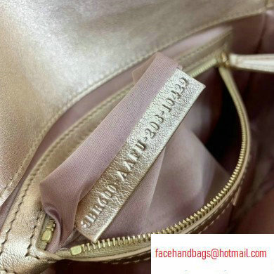 Fendi Sequins Pequin Embroidery Medium Baguette Bag Pink 2020