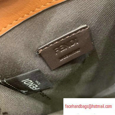 Fendi Vertical Wallet On Chain Kan U Mini Bag Brown 2020 - Click Image to Close