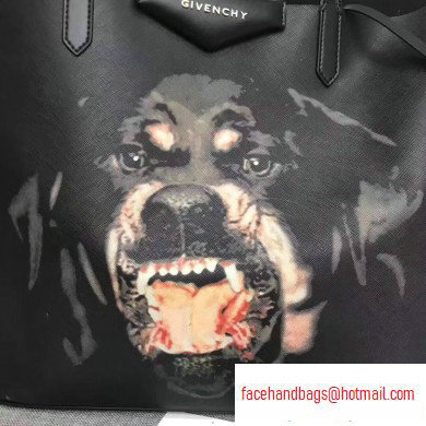 Givenchy Coated Canvas Antigona Shopper Tote Bag 02