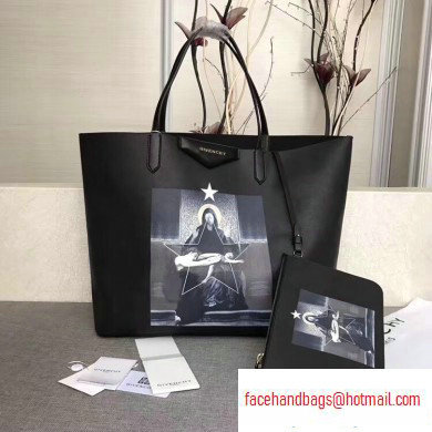 Givenchy Coated Canvas Antigona Shopper Tote Bag 10 - Click Image to Close