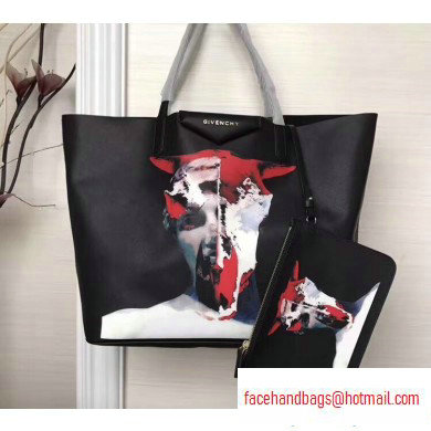 Givenchy Coated Canvas Antigona Shopper Tote Bag 13