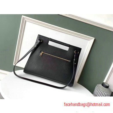 Givenchy Large Whip Bag in Smooth Leather Black