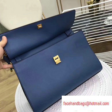 Givenchy Large Whip Bag in Smooth Leather Blue - Click Image to Close