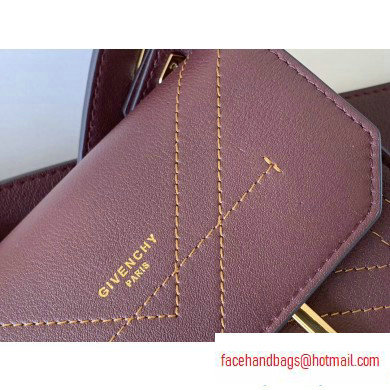 Givenchy Nano Eden Bag in Leather Burgundy - Click Image to Close