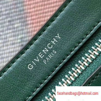 Givenchy Pocket Shoulder Bag in Diamond Quilted Leather Green - Click Image to Close