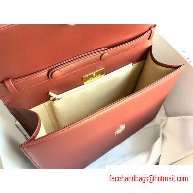 Givenchy Vintage Leather Shoulder Large Bag Burgundy - Click Image to Close