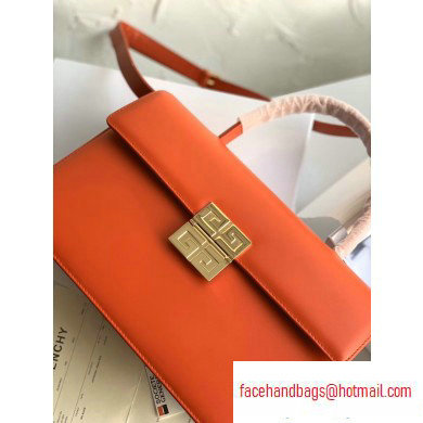 Givenchy Vintage Leather Shoulder Large Bag Orange - Click Image to Close