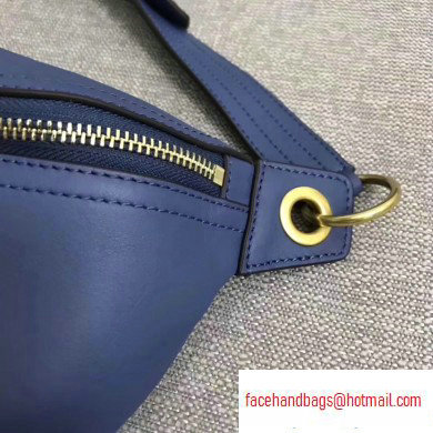 Givenchy Whip Bum Bag in Smooth Leather Blue - Click Image to Close