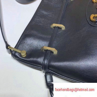 Gucci 1955 Horsebit Messenger Bag 602089 Soft Leather Black 2020
