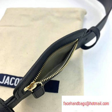 Jacquemus Leather Le Porte Ceinture Belt Black