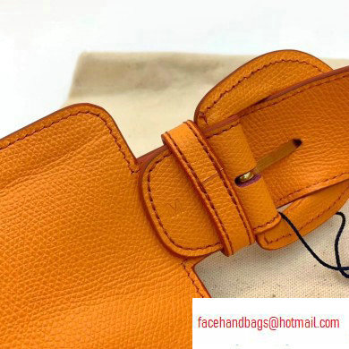 Jacquemus Leather Le Porte Ceinture Belt Orange - Click Image to Close