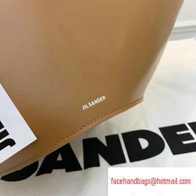 Jil Sander Large Sombrero Tote Bag Brown - Click Image to Close