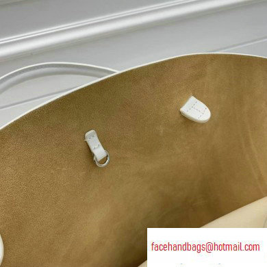 Jil Sander Large Sombrero Tote Bag White - Click Image to Close