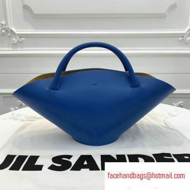 Jil Sander Small Sombrero Tote Bag Blue