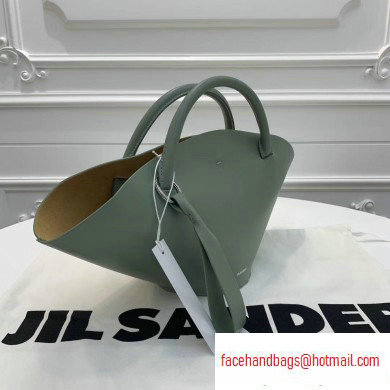 Jil Sander Small Sombrero Tote Bag Green