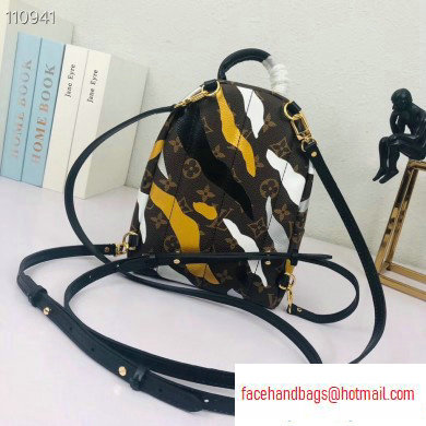 Louis Vuitton LVxLoL Palm Springs Mini Backpack Bag M45143 Gold/Silver Print 2020 - Click Image to Close