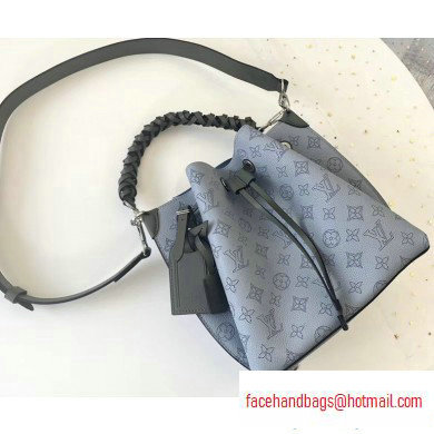 Louis Vuitton Mahina Calf Muria Bucket Bag M55906 Vert Lagon Green 2020 - Click Image to Close