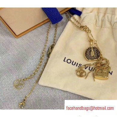 Louis Vuitton Mini LV Pendant Necklace M68394 - Click Image to Close