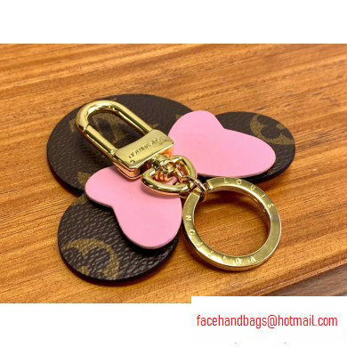 Louis Vuitton Monogram Canvas Bag Charm and Key Holder Mickey Pink 2020