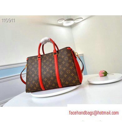 Louis Vuitton Monogram Canvas Soufflot MM Bag M44816 Red 2020
