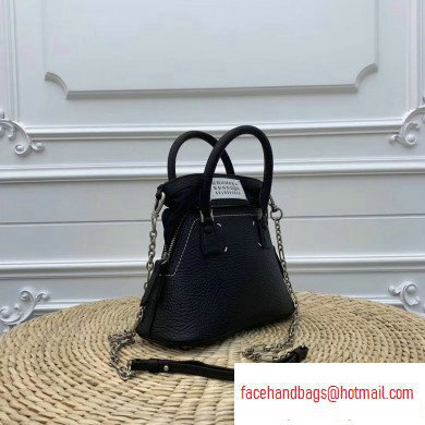 Maison Margiela 5AC 2-pockets Top Handle Bag Black - Click Image to Close