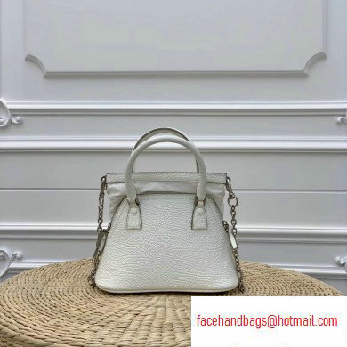 Maison Margiela 5AC 2-pockets Top Handle Bag White