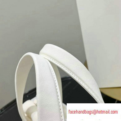 Maison Margiela 5AC Glam Slam Medium Top Handle Bag White