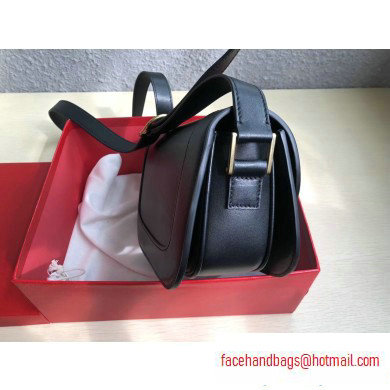 Valentino Supervee Calfskin Crossbody Large Bag Black 2020 - Click Image to Close