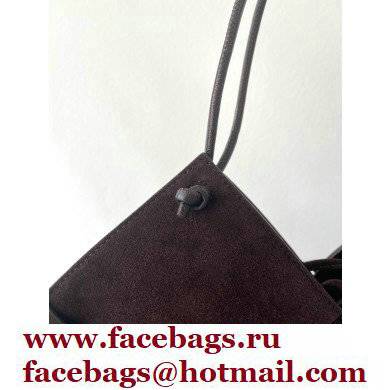 Bottega Veneta Large Intrecciato Suede Tote Bag Coffee 2021 - Click Image to Close