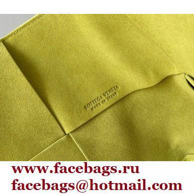 Bottega Veneta Large Intrecciato Suede Tote Bag Kiwi Green 2021 - Click Image to Close