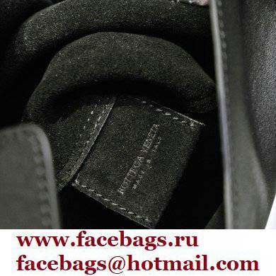 Bottega Veneta Leather Cradle Shoulder Bag Black 2021 - Click Image to Close