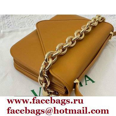 Bottega Veneta Mount Medium Leather Envelope Bag Cob 2021 - Click Image to Close