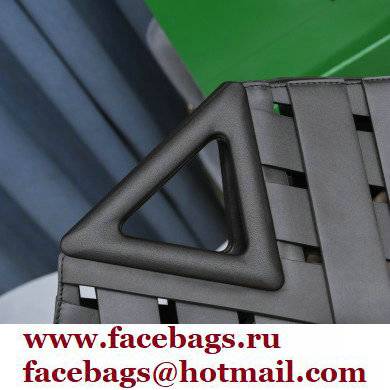 Bottega Veneta Point Intrecciato Leather Top Handle Medium Basket Bag Coffee 2021