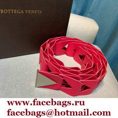 Bottega Veneta Width 5cm Cut-out Leather Hook Belt 02 2021