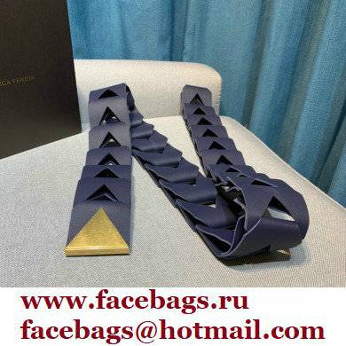 Bottega Veneta Width 5cm Cut-out Leather Hook Belt 05 2021