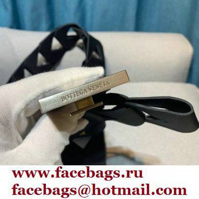 Bottega Veneta Width 5cm Cut-out Leather Hook Belt 08 2021
