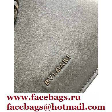 Bvlgari Serpenti Forever Crossbody Bag 20cm with Detachable Shoulder Strap Black 2021 - Click Image to Close