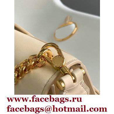 Bvlgari Serpenti Forever Crossbody Bag 20cm with Detachable Shoulder Strap Creamy 2021