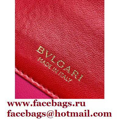 Bvlgari Serpenti Forever Crossbody Bag 20cm with Detachable Shoulder Strap Red 2021