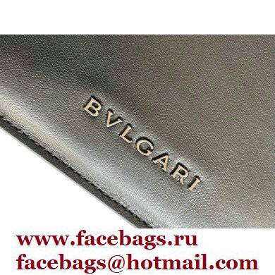 Bvlgari Serpenti Forever Crossbody Bag 25cm with Detachable Shoulder Strap Black 2021 - Click Image to Close