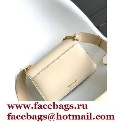 Bvlgari Serpenti Forever Crossbody Bag 25cm with Detachable Shoulder Strap Creamy 2021 - Click Image to Close
