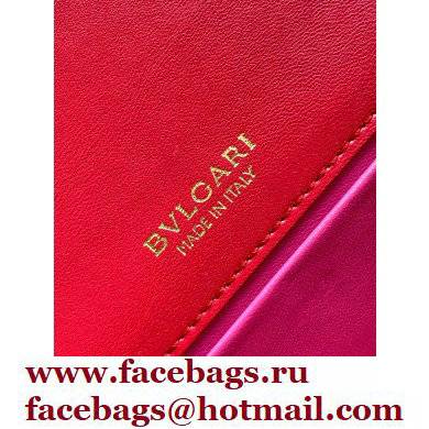 Bvlgari Serpenti Forever Crossbody Bag 25cm with Detachable Shoulder Strap Red 2021 - Click Image to Close
