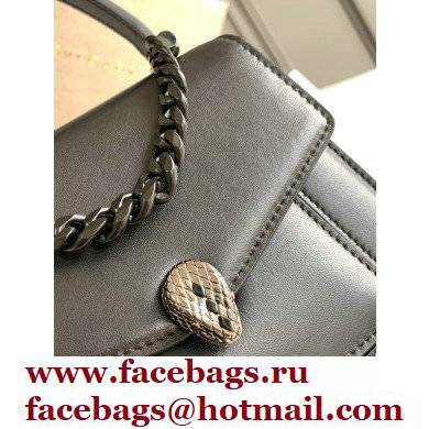 Bvlgari Serpenti Forever Top Handle Crossbody Bag 18cm with Detachable Shoulder Strap 2021 - Click Image to Close