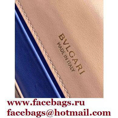 Bvlgari Serpenti Forever Top Handle Crossbody Bag 18cm with Detachable Shoulder Strap Beige 2021
