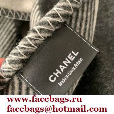 Chanel Cashmere Blanket 140x190cm Black 2021