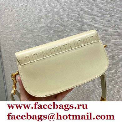 Dior Bobby East-West Bag in Box Calfskin Beige 2021 - Click Image to Close