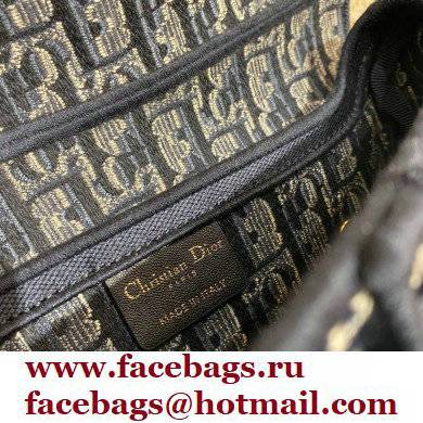 Dior Saddle Bag in Oblique Embroidered Velvet Blue 2021 - Click Image to Close