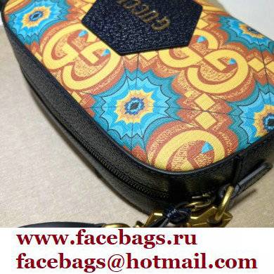 Gucci 100 Messenger Bag 476466 Kaleidoscope Print 2021 - Click Image to Close