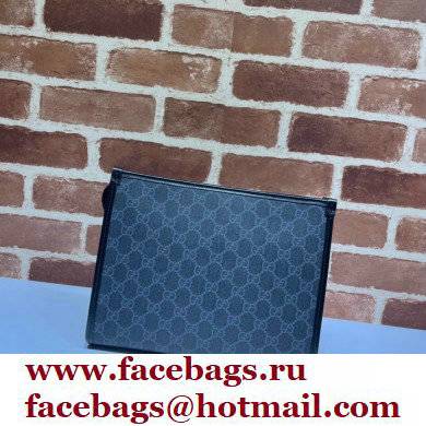 Gucci Beauty case bag with Interlocking G 672956 Black 2021 - Click Image to Close