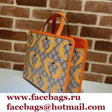 Gucci Children's GG Nina Dzyvulska Print Tote Bag 605614 - Click Image to Close